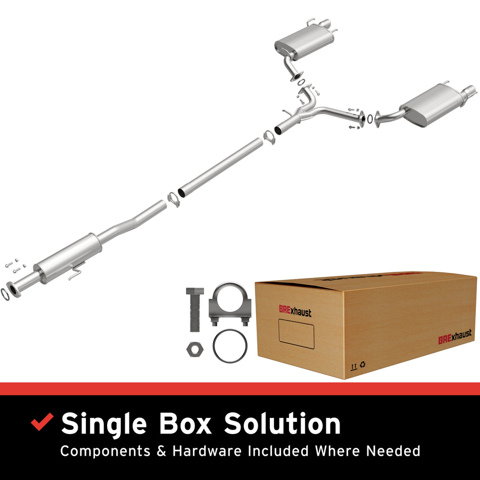 BRExhaust Direct-Fit Exhaust System Kit - 106-0557