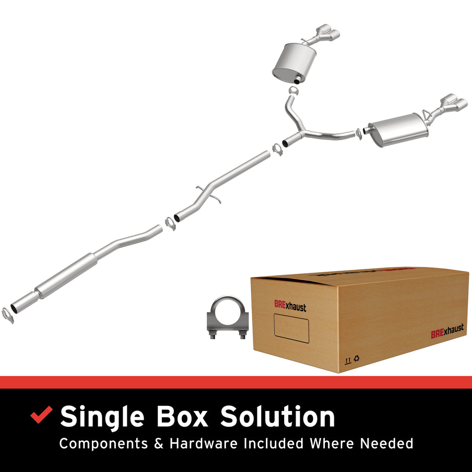 BRExhaust Direct-Fit Exhaust System Kit - 106-0559