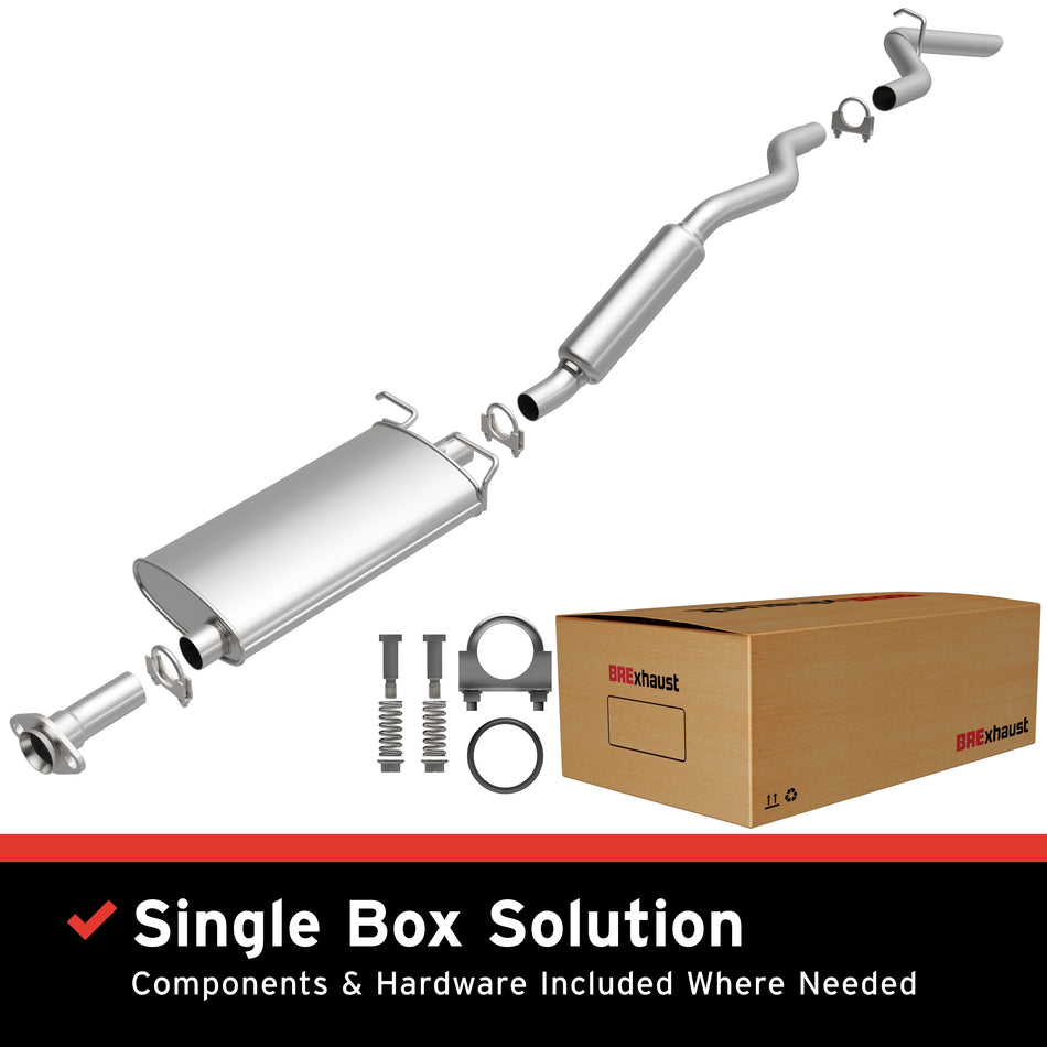 BRExhaust Direct-Fit Exhaust System Kit - 106-0564