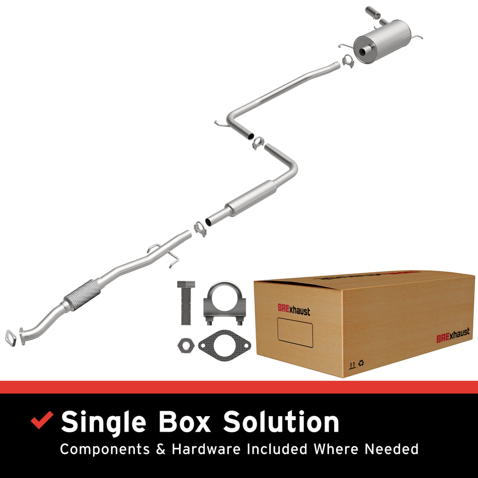 BRExhaust Direct-Fit Exhaust System Kit - 106-0581