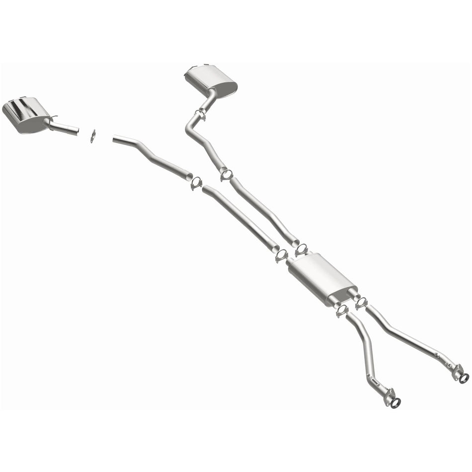 BRExhaust Direct-Fit Exhaust System Kit - 106-0586