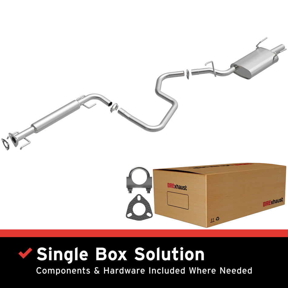 BRExhaust Direct-Fit Exhaust System Kit - 106-0587