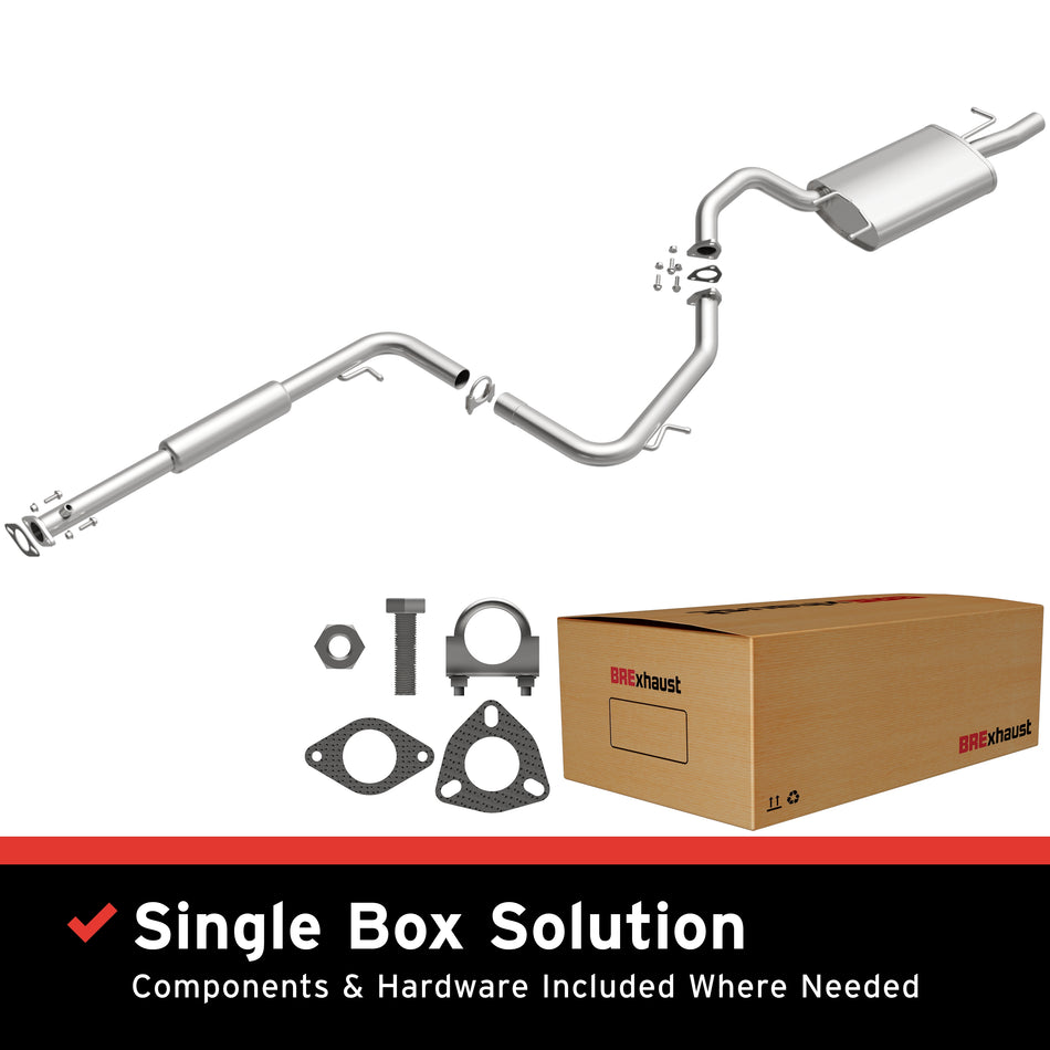 BRExhaust Direct-Fit Exhaust System Kit - 106-0588