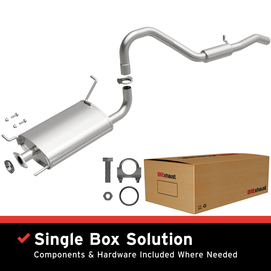 BRExhaust Direct-Fit Exhaust System Kit - 106-0613
