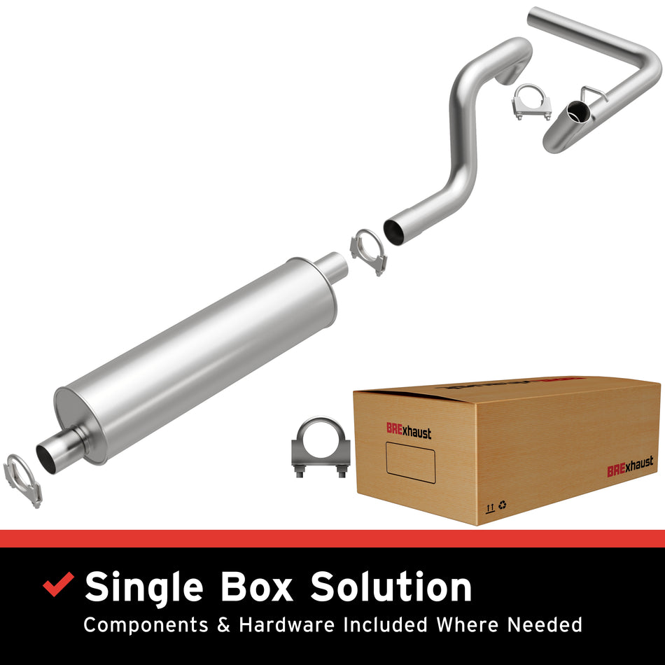 BRExhaust Direct-Fit Exhaust System Kit - 106-0620