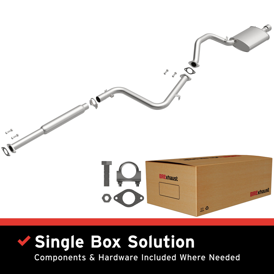 BRExhaust Direct-Fit Exhaust System Kit - 106-0622