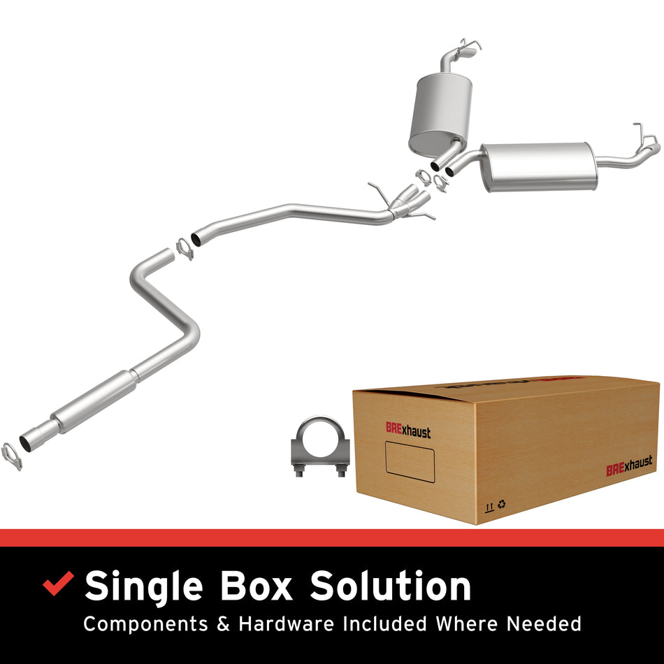 BRExhaust Direct-Fit Exhaust System Kit - 106-0624