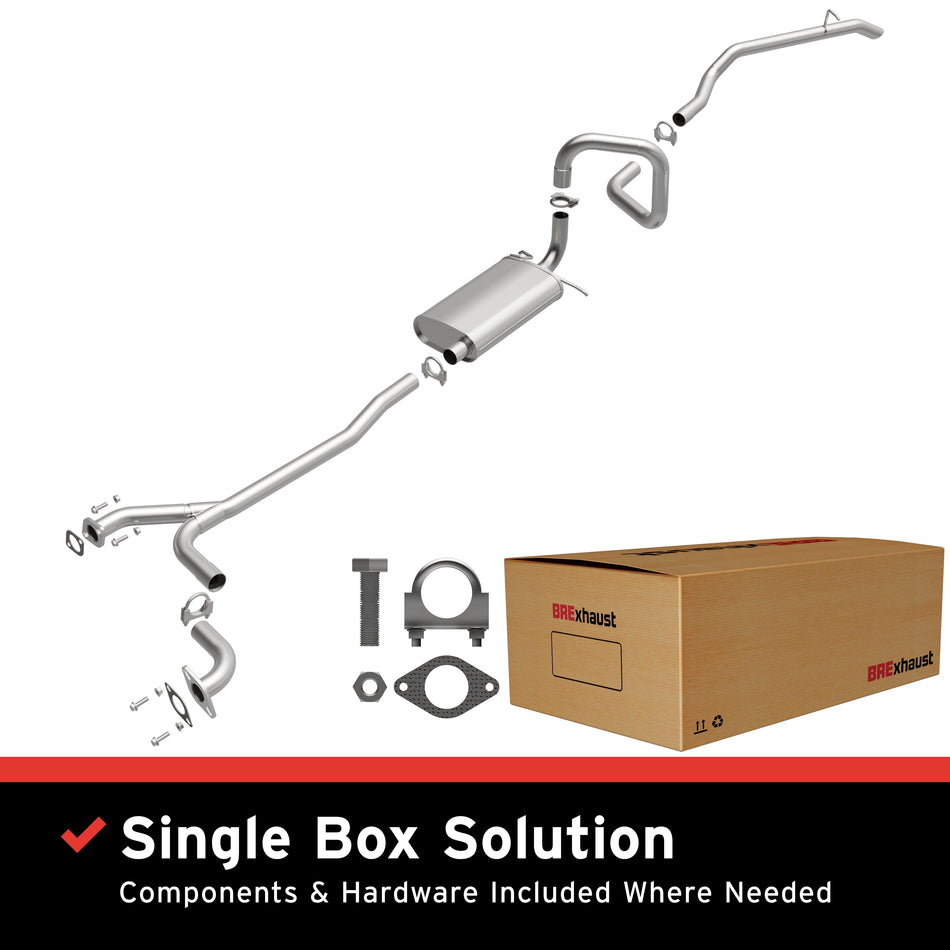 BRExhaust Direct-Fit Exhaust System Kit - 106-0637