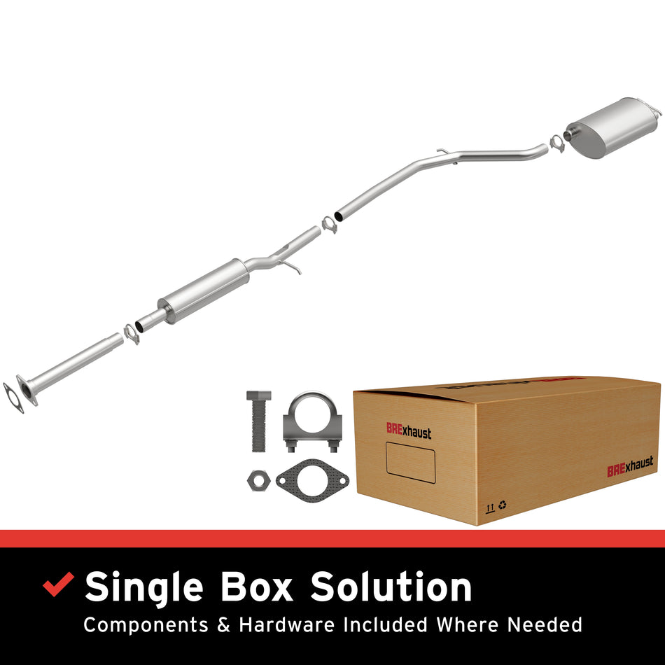 BRExhaust Direct-Fit Exhaust System Kit - 106-0639
