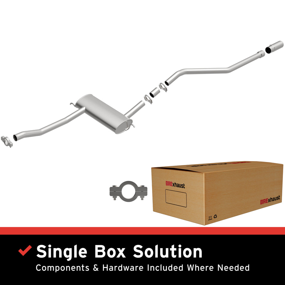BRExhaust Direct-Fit Exhaust System Kit - 106-0640