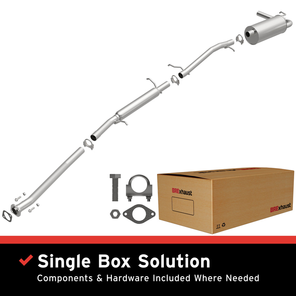 BRExhaust Direct-Fit Exhaust System Kit - 106-0641