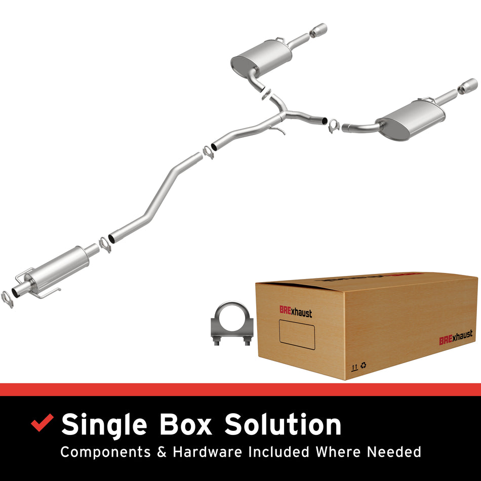 BRExhaust Direct-Fit Exhaust System Kit - 106-0642
