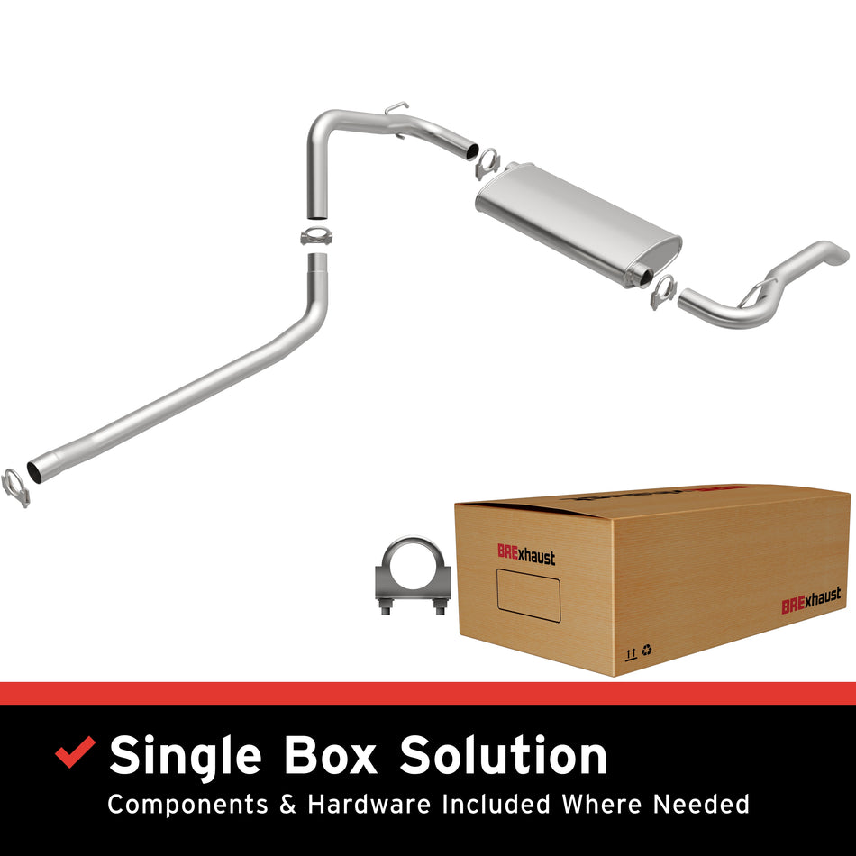BRExhaust Direct-Fit Exhaust System Kit - 106-0646