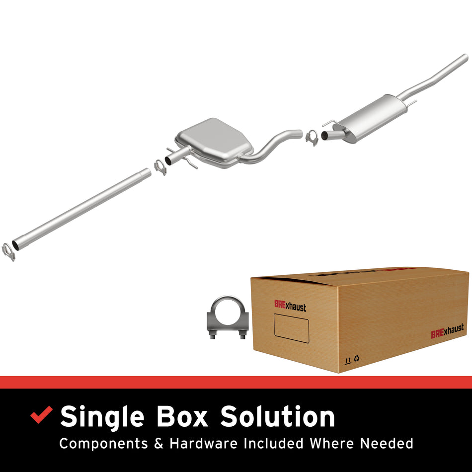 BRExhaust Direct-Fit Exhaust System Kit - 106-0653