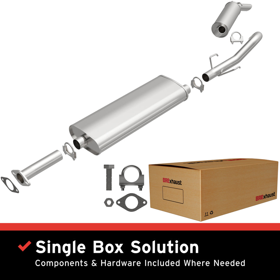 BRExhaust Direct-Fit Exhaust System Kit - 106-0664