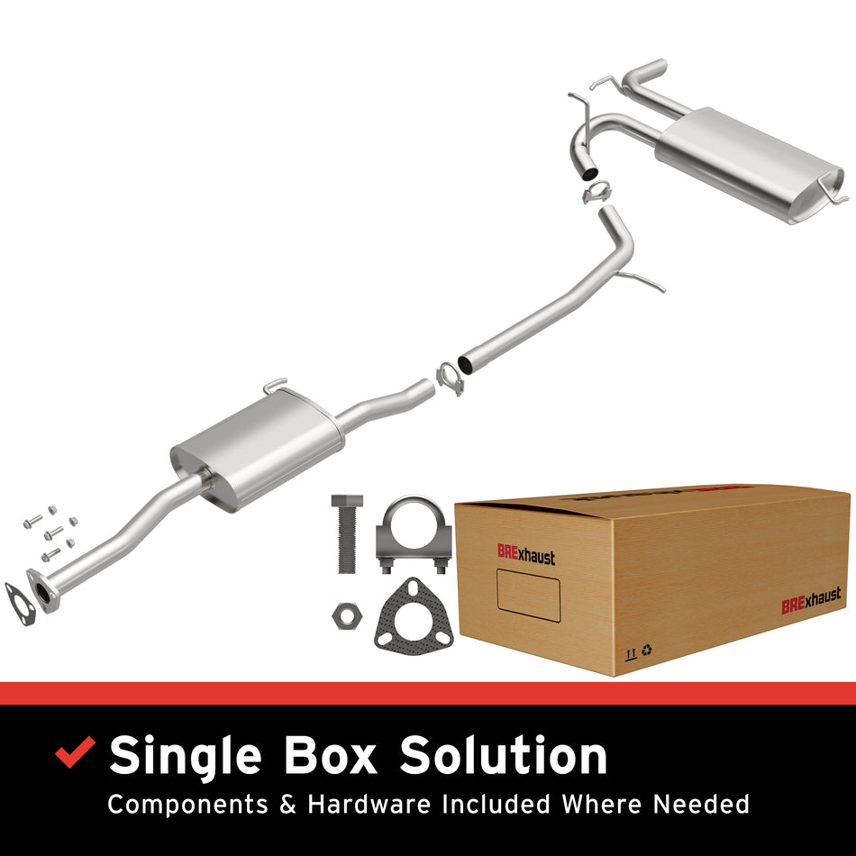 BRExhaust Direct-Fit Exhaust System Kit - 106-0666