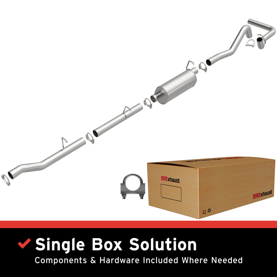 BRExhaust Direct-Fit Exhaust System Kit - 106-0687