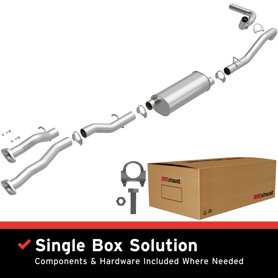 BRExhaust Direct-Fit Exhaust System Kit - 106-0710