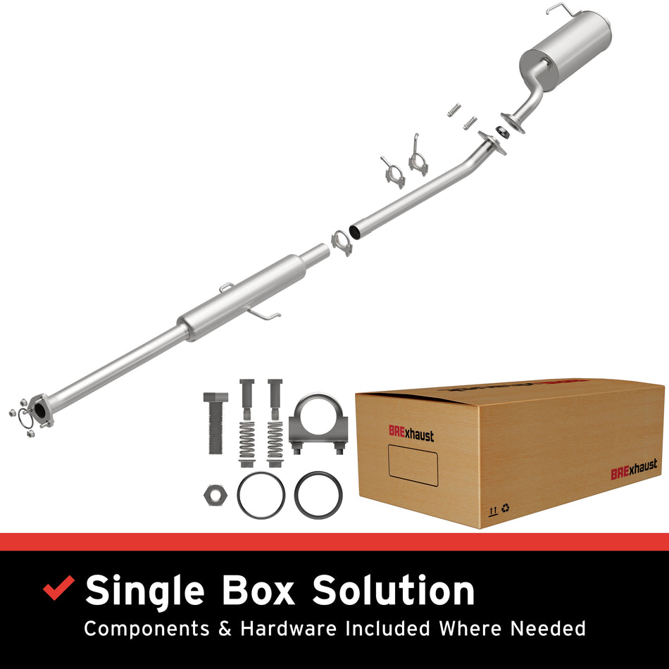 BRExhaust Direct-Fit Exhaust System Kit - 106-0722