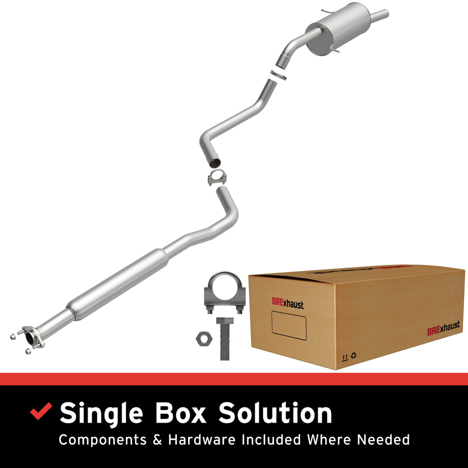 BRExhaust Direct-Fit Exhaust System Kit - 106-0726