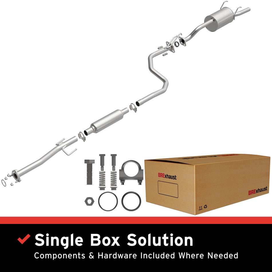 BRExhaust Direct-Fit Exhaust System Kit - 106-0727