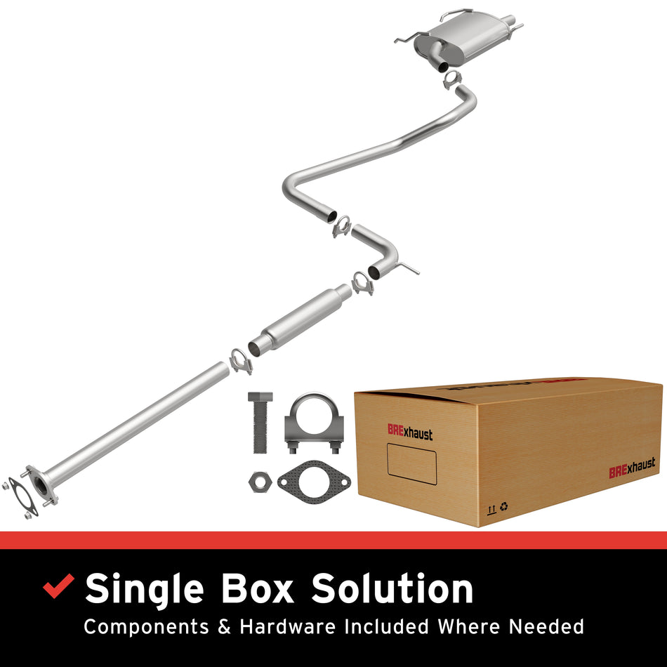 BRExhaust Direct-Fit Exhaust System Kit - 106-0728