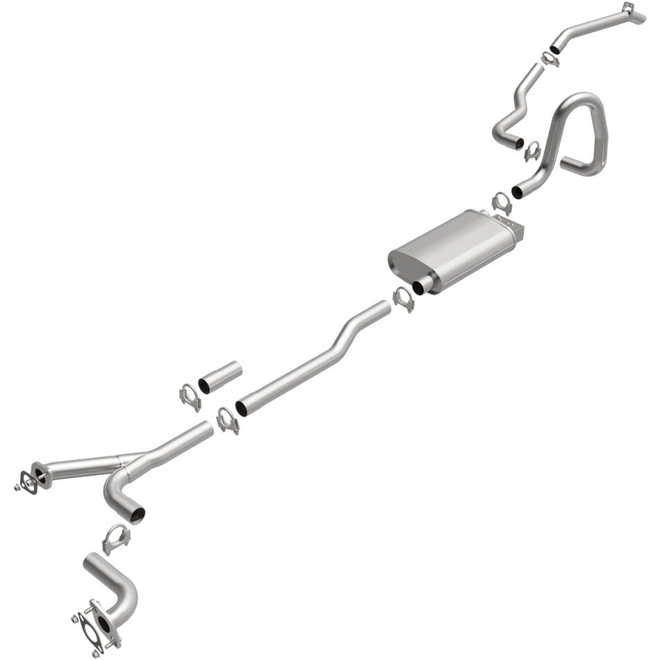 BRExhaust Direct-Fit Exhaust System Kit - 106-0731