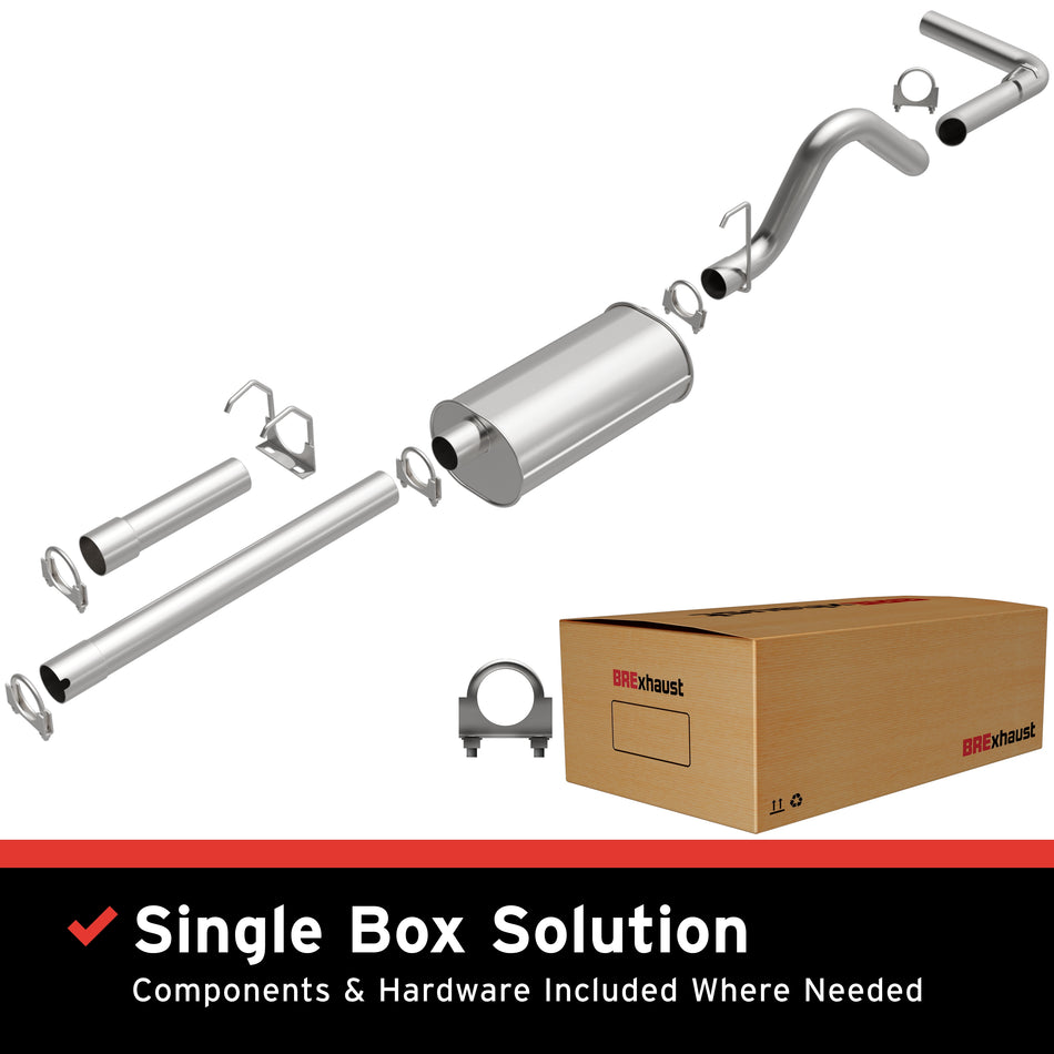 BRExhaust Direct-Fit Exhaust System Kit - 106-0732