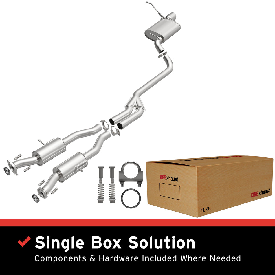 BRExhaust Direct-Fit Exhaust System Kit - 106-0750