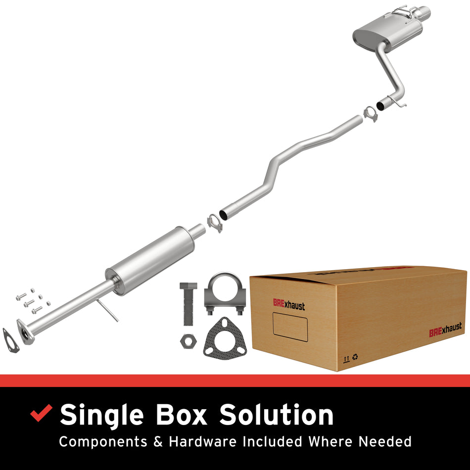 BRExhaust Direct-Fit Exhaust System Kit - 106-0752