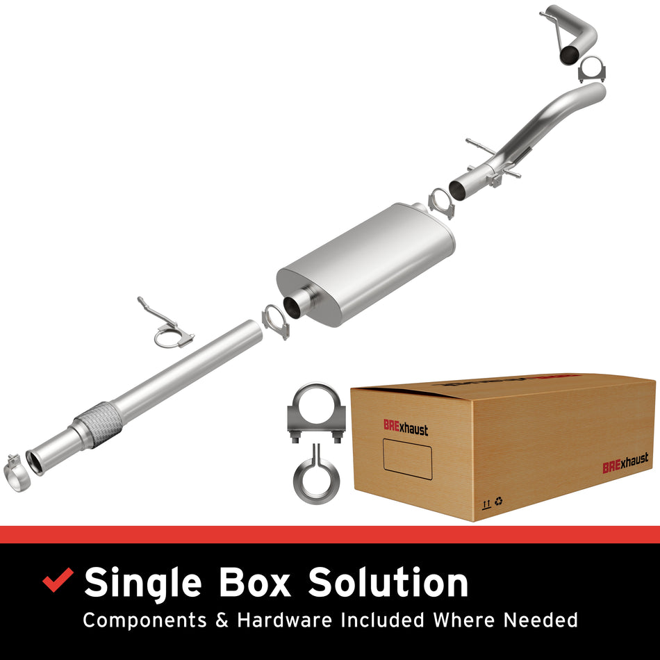BRExhaust Direct-Fit Exhaust System Kit - 106-0779