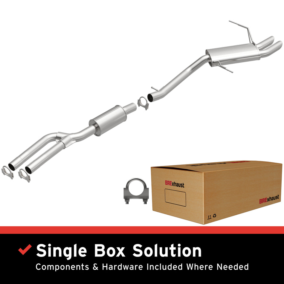 BRExhaust Direct-Fit Exhaust System Kit - 106-0786