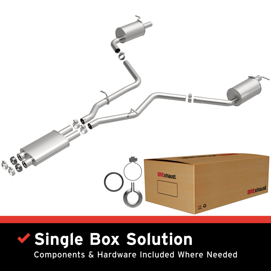 BRExhaust Direct-Fit Exhaust System Kit - 106-0797