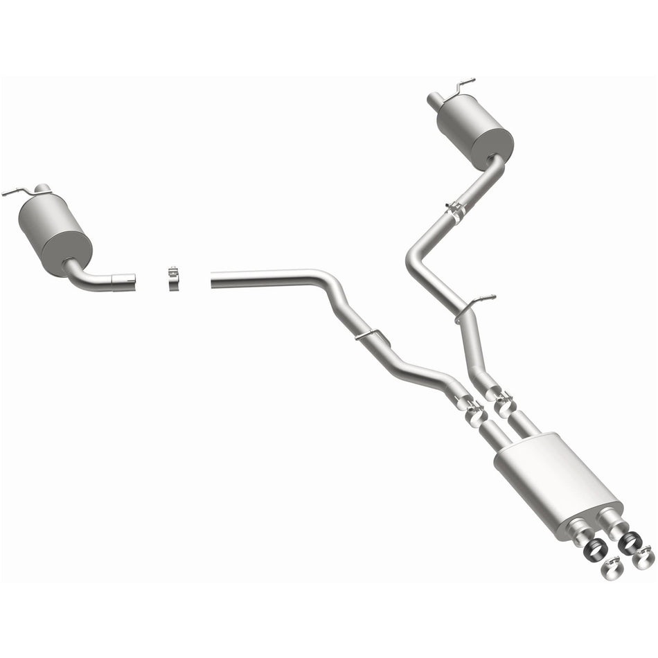 BRExhaust Direct-Fit Exhaust System Kit - 106-0797
