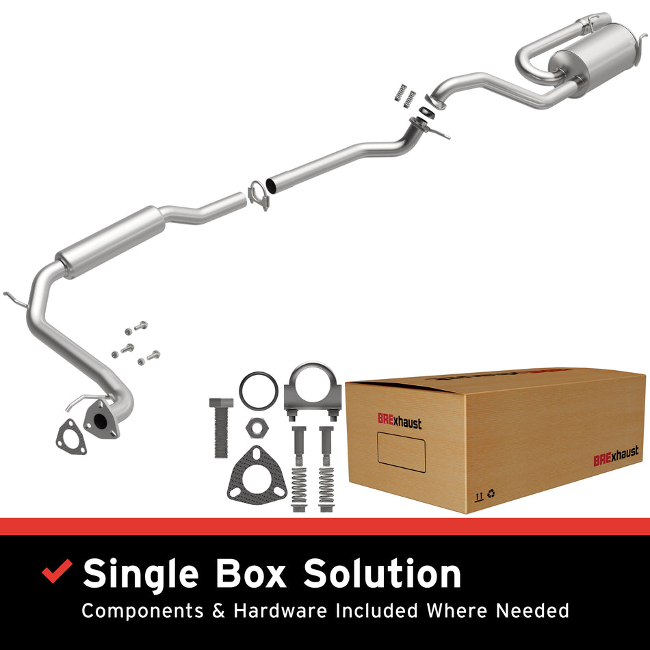 BRExhaust Direct-Fit Exhaust System Kit - 106-0804