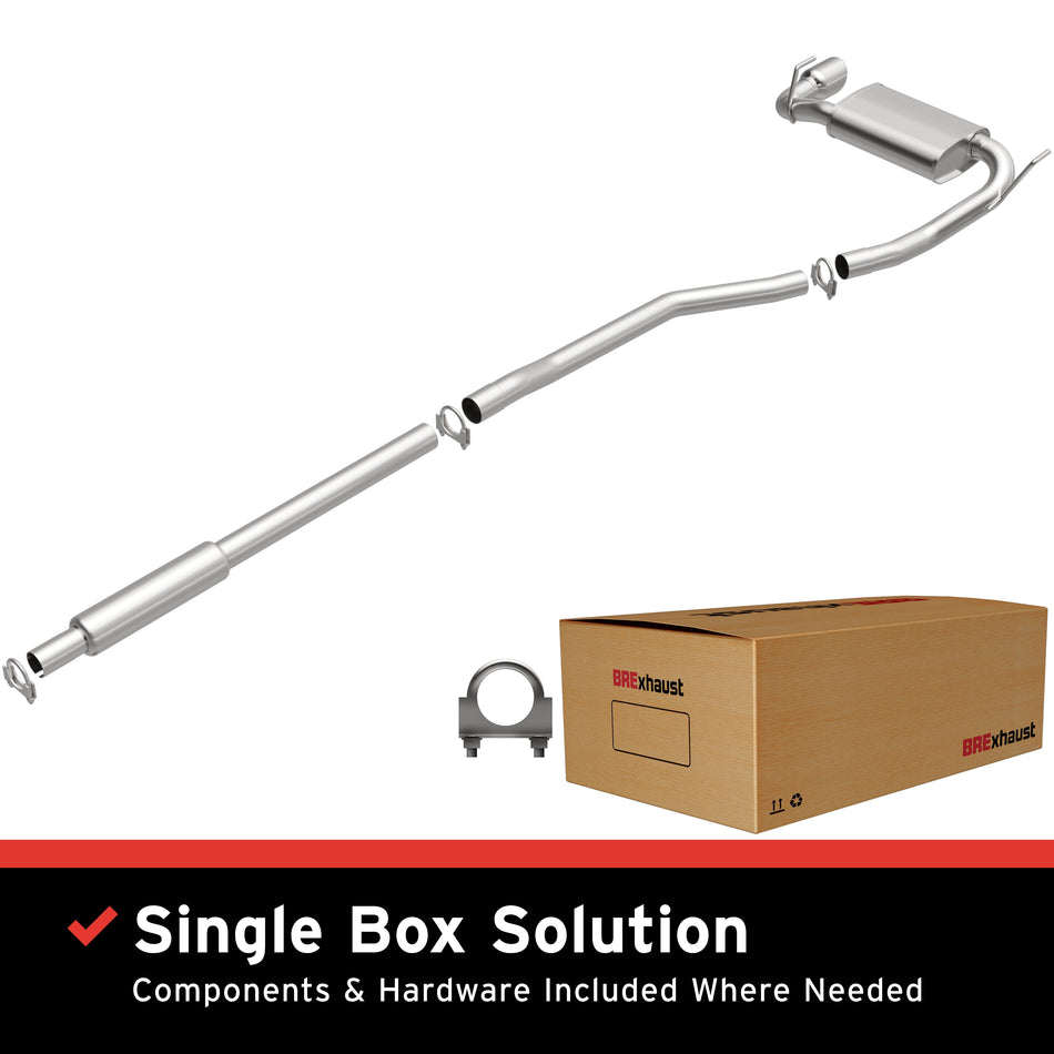 BRExhaust Direct-Fit Exhaust System Kit - 106-0809