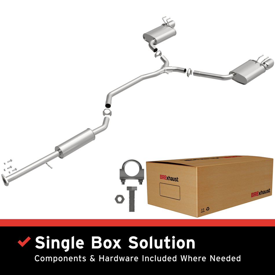 BRExhaust Direct-Fit Exhaust System Kit - 106-0813
