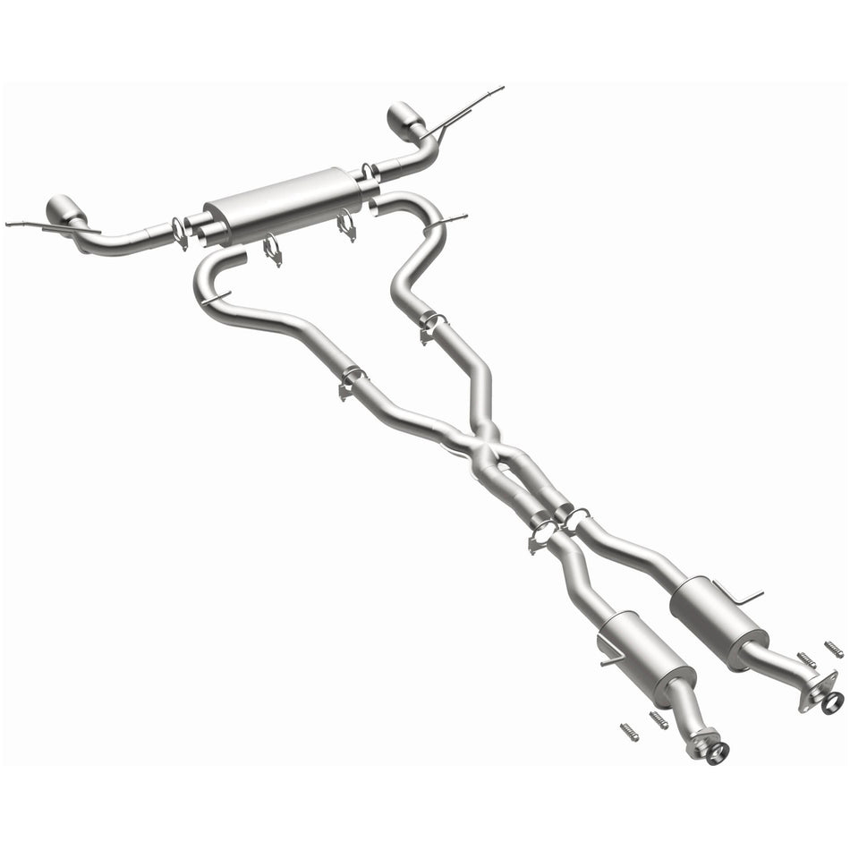 BRExhaust Direct-Fit Exhaust System Kit - 106-0834