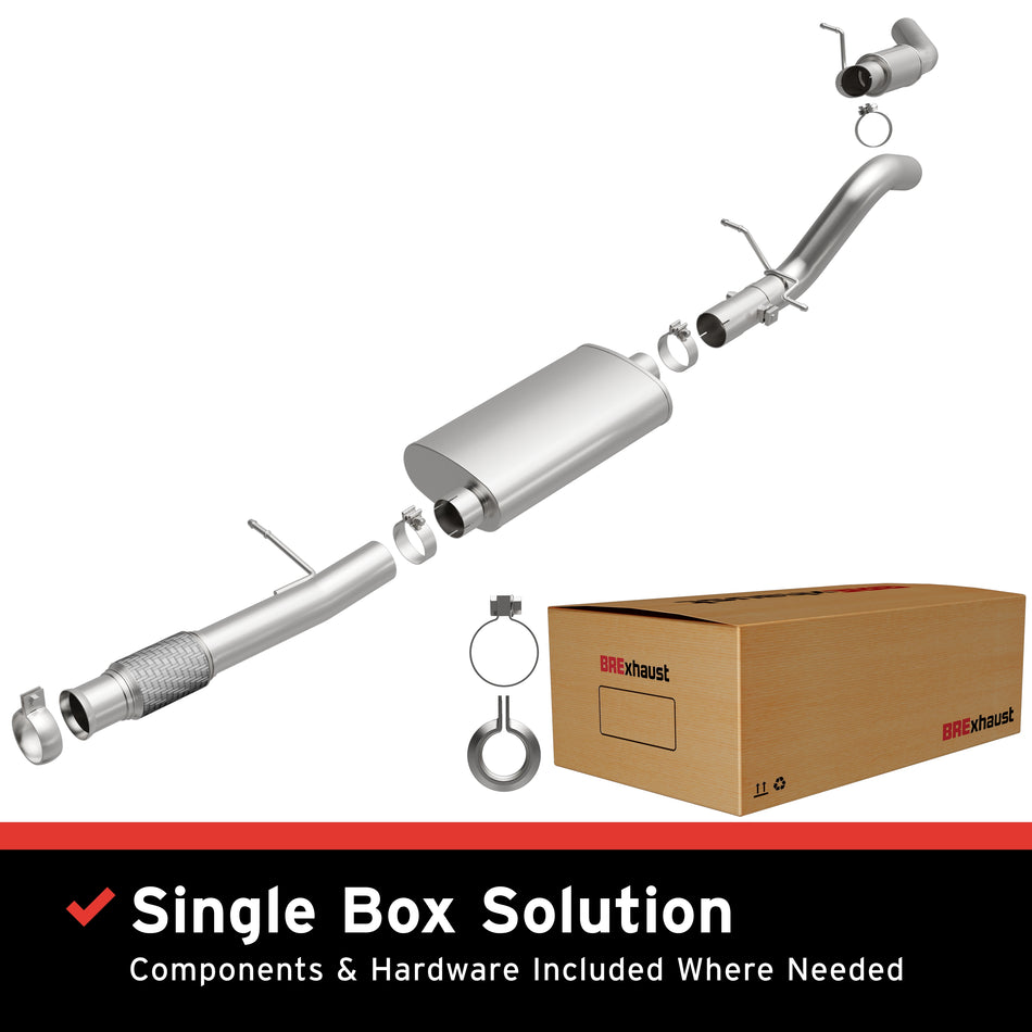 BRExhaust Direct-Fit Exhaust System Kit - 106-0838