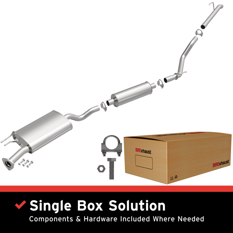 BRExhaust Direct-Fit Exhaust System Kit - 106-0840