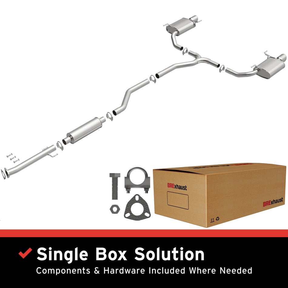 BRExhaust Direct-Fit Exhaust System Kit - 106-0861