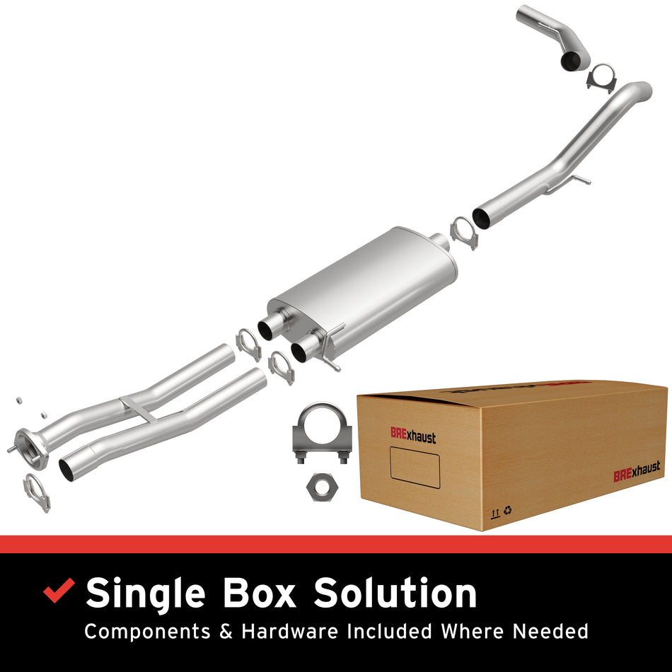 BRExhaust Direct-Fit Exhaust System Kit - 106-0870