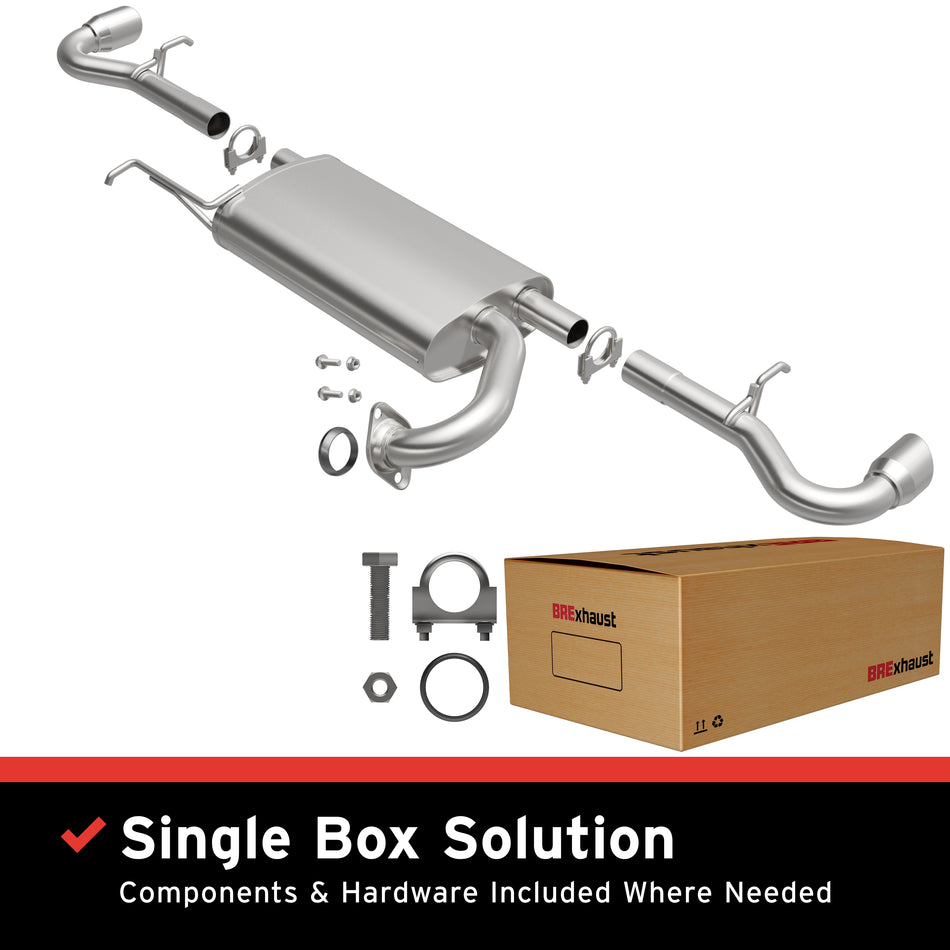 BRExhaust Direct-Fit Exhaust System Kit - 106-0873