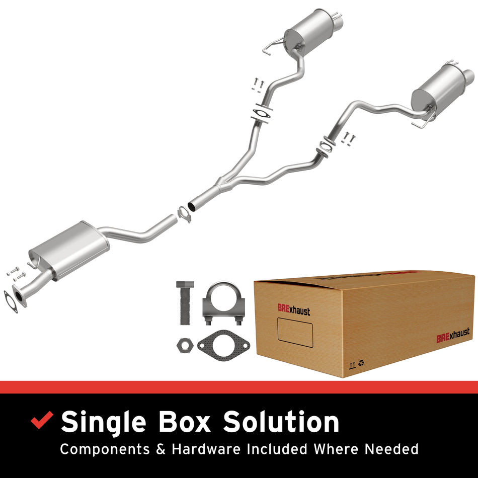 BRExhaust Direct-Fit Exhaust System Kit - 106-0880