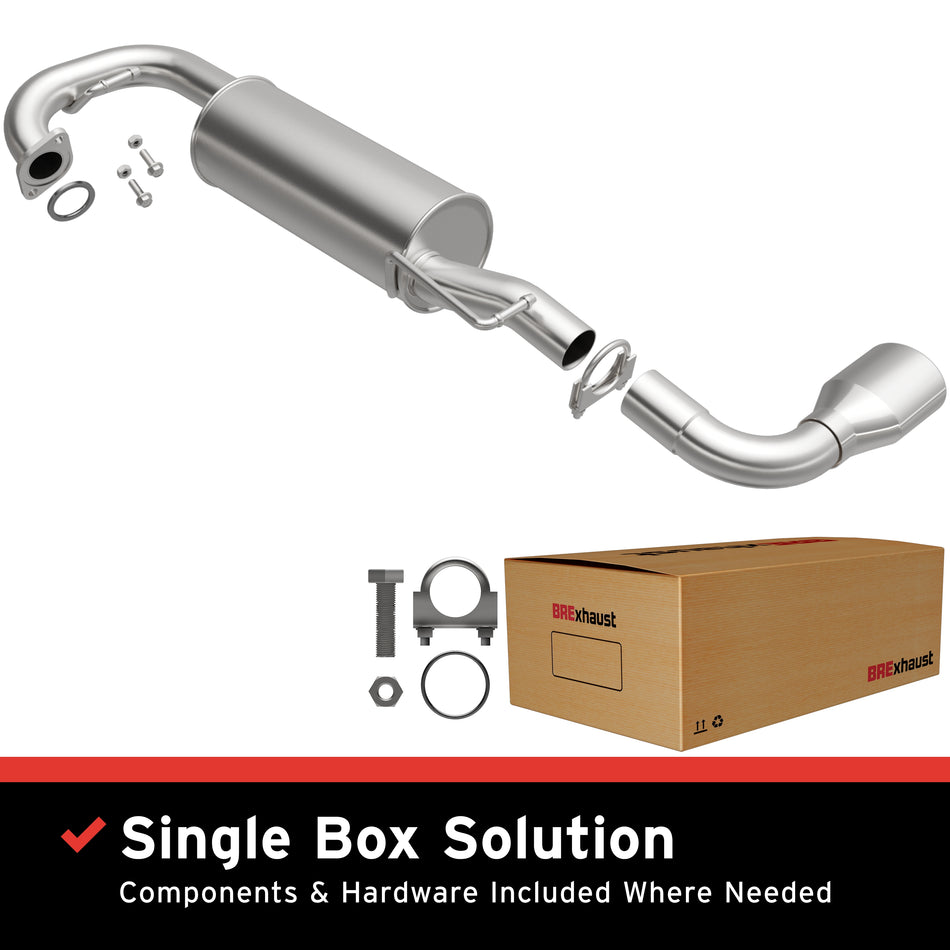 BRExhaust Direct-Fit Exhaust System Kit - 106-0896