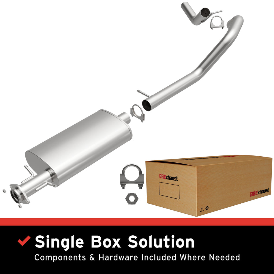 BRExhaust Direct-Fit Exhaust System Kit - 106-0907