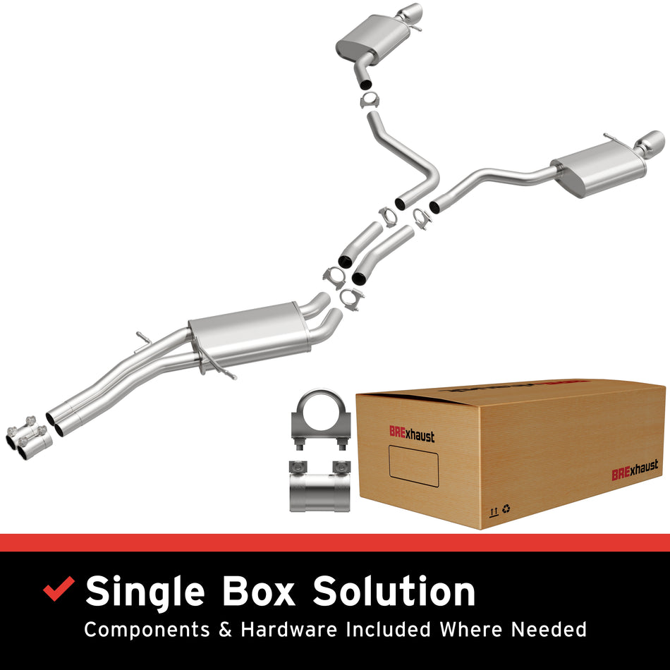 BRExhaust Direct-Fit Exhaust System Kit - 106-0924