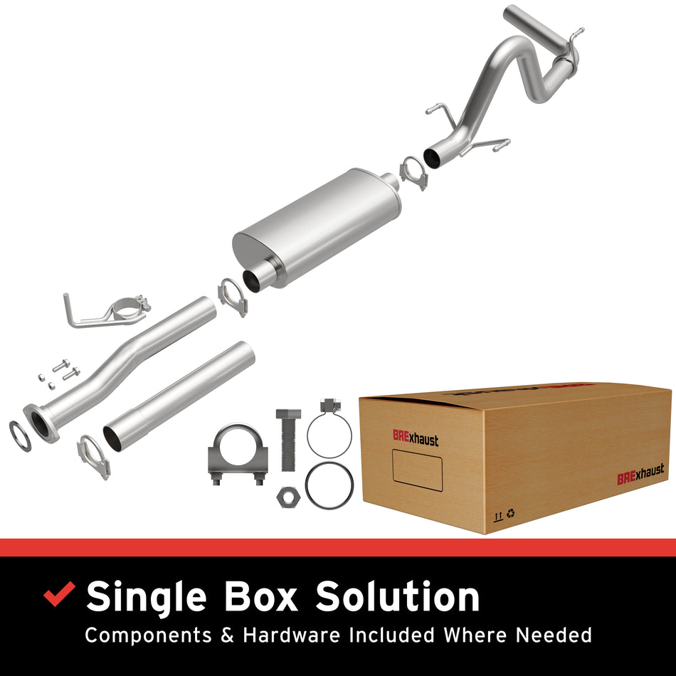 BRExhaust Direct-Fit Exhaust System Kit - 106-0942