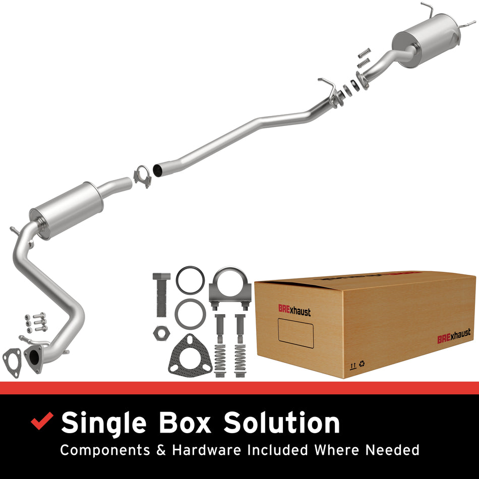 BRExhaust Direct-Fit Exhaust System Kit - 106-0970