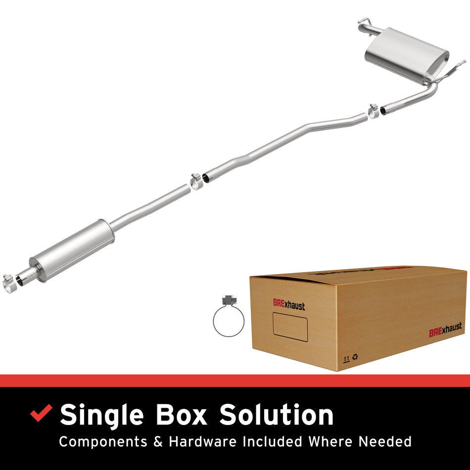 BRExhaust Direct-Fit Exhaust System Kit - 106-0980